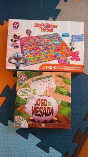 Jogos de Tabuleiro Big Brother e Jogo da Mesada