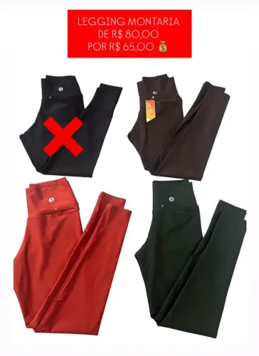 Promoção calça legging