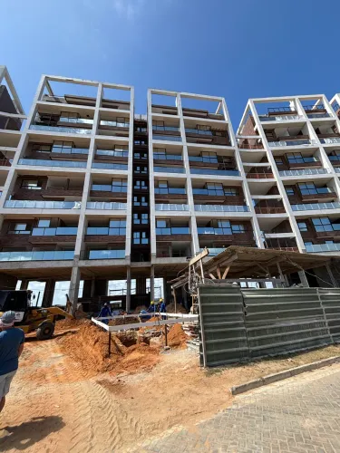 Cobertura lateral no Jardins do Porto Residence -