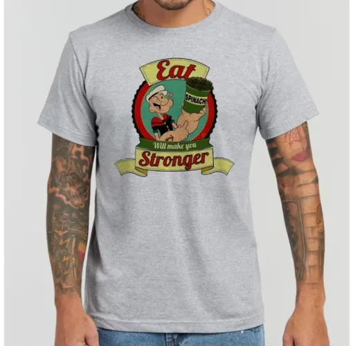 Camiseta Popeye - unissex