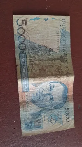 Cédula 5000 Cruzados - Banco Central do Brasil