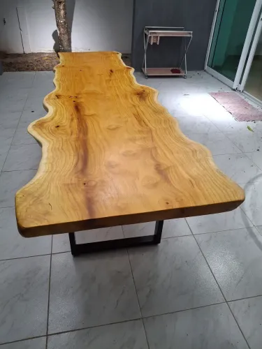 Mesa rústica madeira maciça 