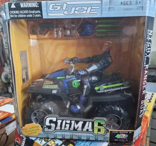Gi joe Duke e quadriciclo sigma6