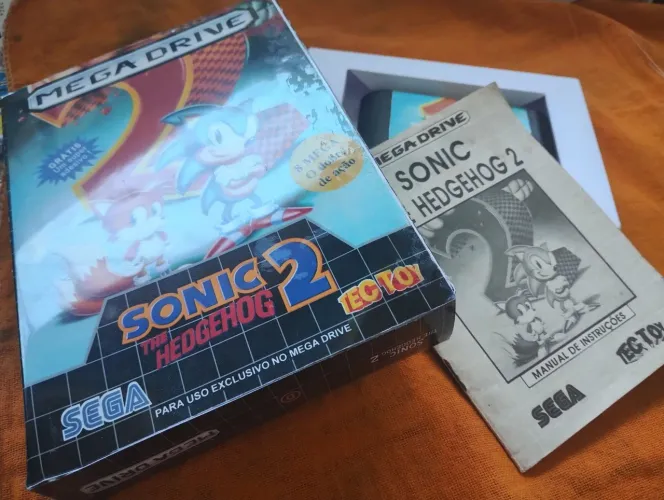 SONIC 2 MEGA DRIVE ORIGINAL
