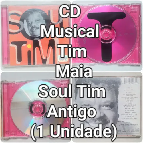 CD Musical Tim Maia Antigo