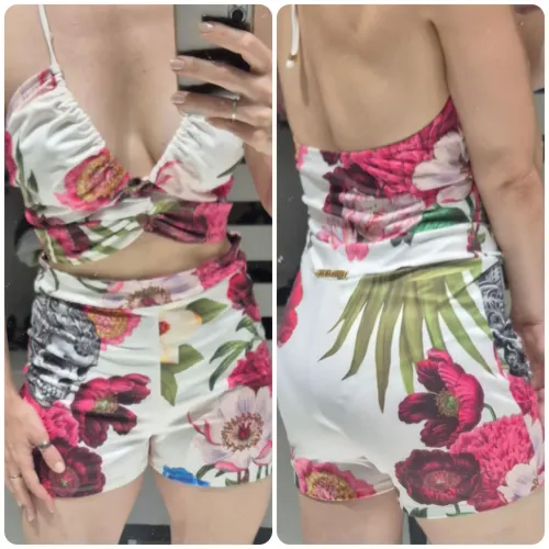 Macaquinho floral labellamafia