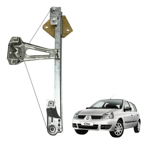Maquina Vidro Elétrico Tras Direito Renault Clio 2010 2014