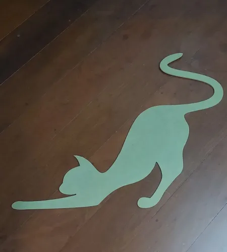 Molde Gato MDF 