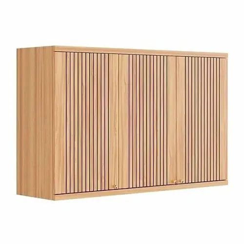 Armario Aereo 3 Portas 1200 Sauvignon Frisado, 100% MDF - Rio Doce