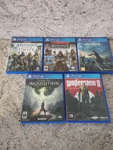 Playstation 4 - JOGOS PARA PS4 ORIGINAIS