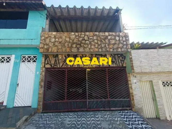 Casa com 2 dormitórios à venda, 140 m² - Vila Luzita - Santo André/SP