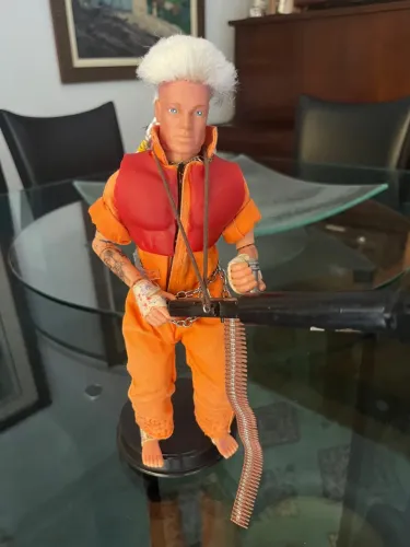 Boneco de ação totalmente customizado em escala 1/6 tipo gijoe Falcon Max steel