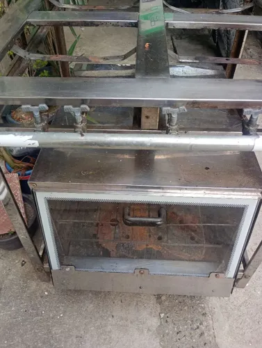 Fogão industrial em aço inox revisado 