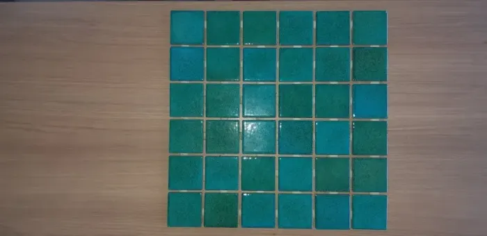 Pastilha Cerâmica Atlas 5x5 - Verde Bermudas -CÓD. SG-8348
