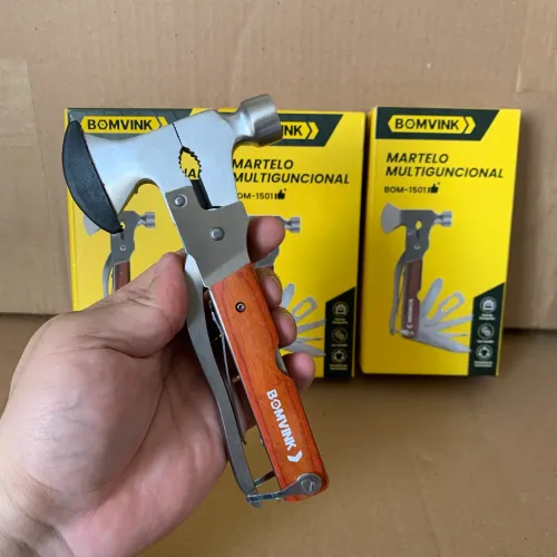 Martelo Multifuncional 15 em 1 - Novo Entrego com taxa!
