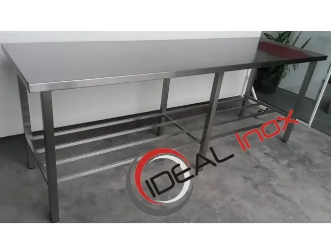 Mesas em inox em diversos modelos e medidas - itens novos