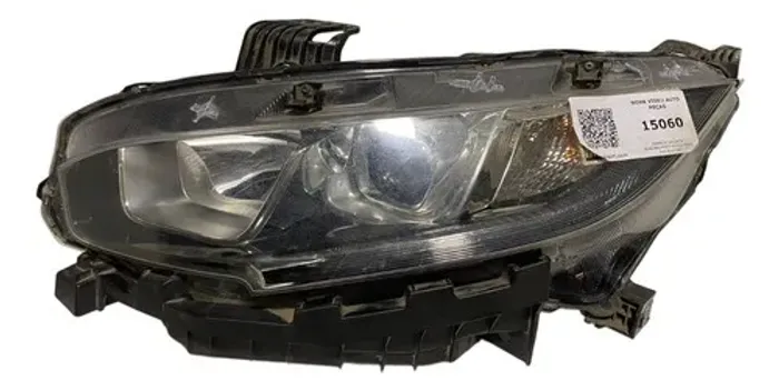 Farol Civic G10 2017/20 C/led Lado Esquerdo