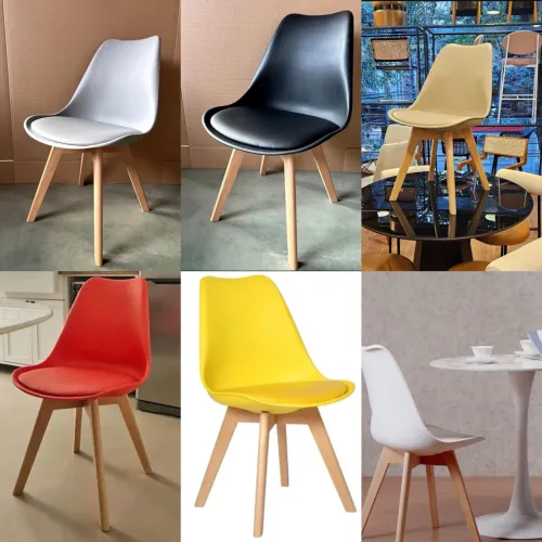 Cadeira Eames Wood Leda Design Diversas Cores original 