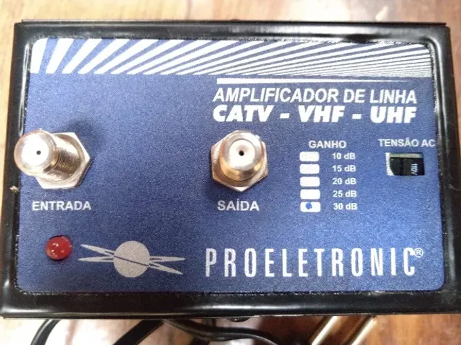 Amplificador de Linha 30db PQAL-3000 Proeletronic