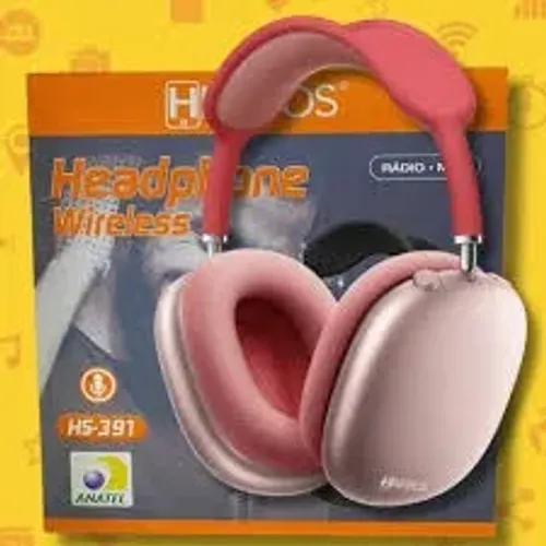 Fone Bluetooth HRebos HS-391-vermelho