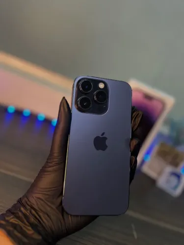 iPhone 14 Pro Roxo 128GB 85% Anatel, Possui caixa e cabo, Seminovo impecável