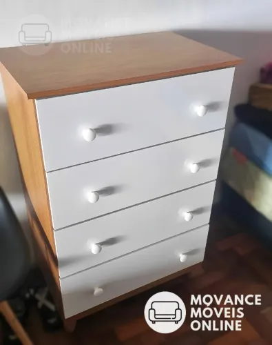 Cômoda Infantil 4 Gavetas
