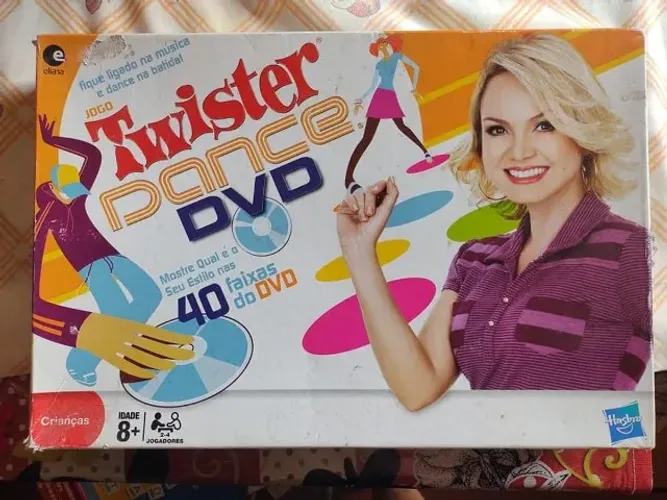 Jogo Twister Dance Dvd da Eliana - Brinquedo da Hasbro