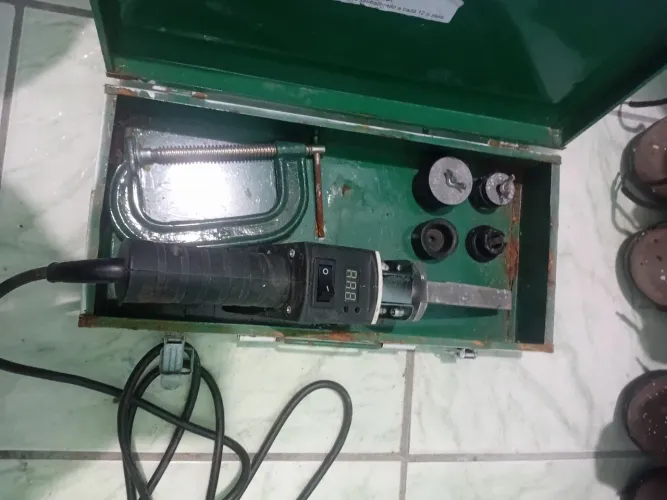 Kit Solda Termofusão para Tubos e Conexões