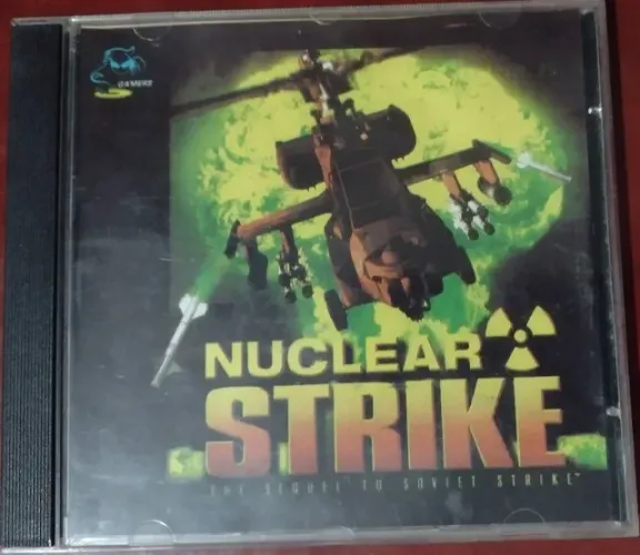 Jogo de 1997 "Nuclear Strike" - Ps1 Mídia Prata - Eletronic Arts
