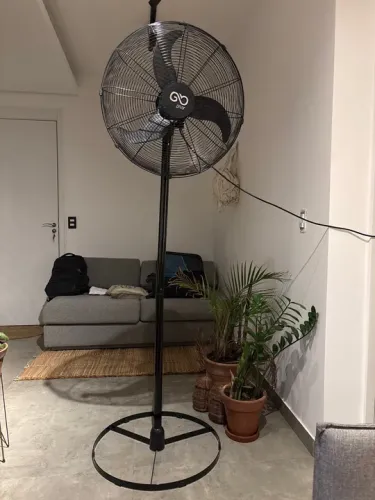Ventilador de Pé Industrial 60cm - Potente e Silencioso