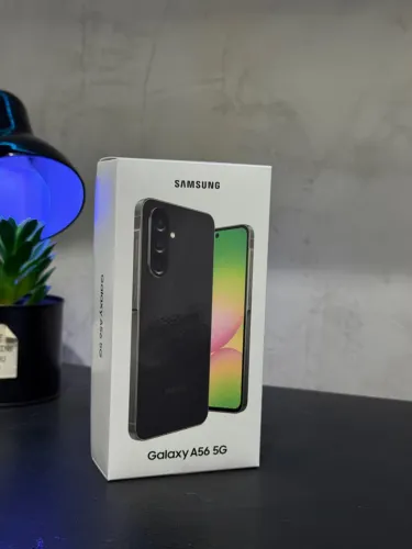 Samsung Galaxy A56 5G - Preto - NOVO LACRADO 