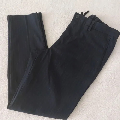 calça alfaiataria masculina risca de giz