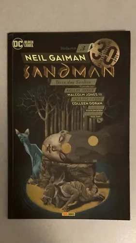 hq neil gaiman - sandman edição especial de aniversário vol. 3