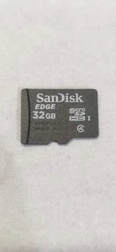 Cartão Micro Sd Usado Hc SanDisk Edge 32GB Original Classe 4
