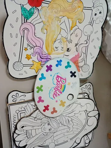 Kit pintura da barbie