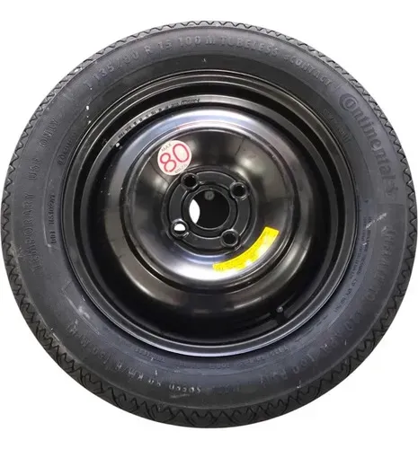 Roda Estepe Aro 15 Honda City 1.5 Ex 2022 A 2024 Cinza-escuro