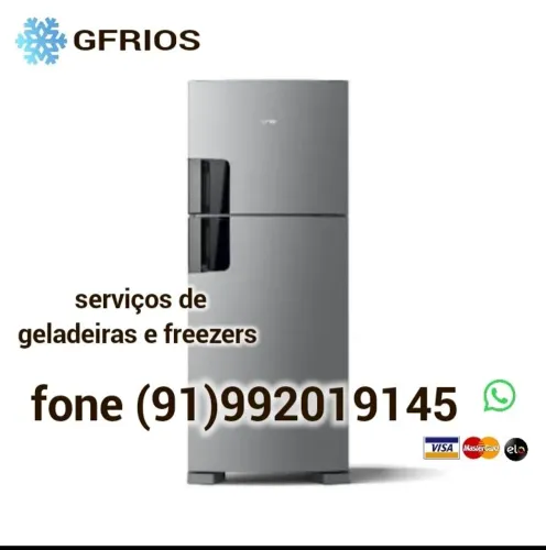 Serviços de geladeiras e freezers