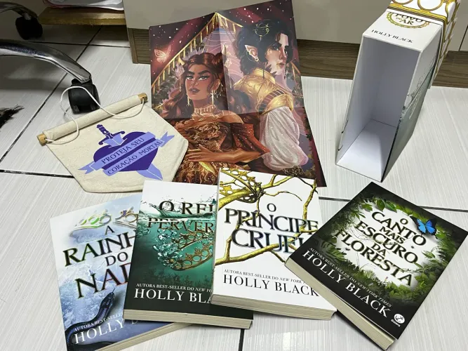 Box de ?O povo do ar? - Todos os livros + brindes 