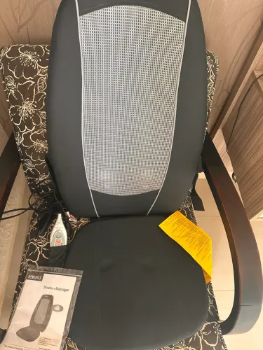 Massagem - cadeira - Assento massageador shiatsu 