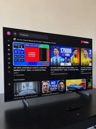 Não perca o jogo | TV 50 Polegadas Samsung 4K QLED