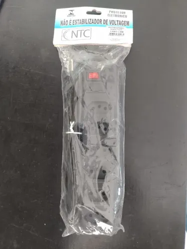 Filtro de Linha / Protetor Eletrônico NTC 2m com Chave Liga/Desliga - Novo R$59  · Em esto