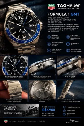 TAG HEUER FORMULA 1 GMT