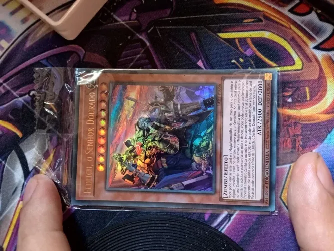 Eldlich, O Senhor Dourado - Carta Yu-Gi-Oh em Português (Pacote Lacrado)