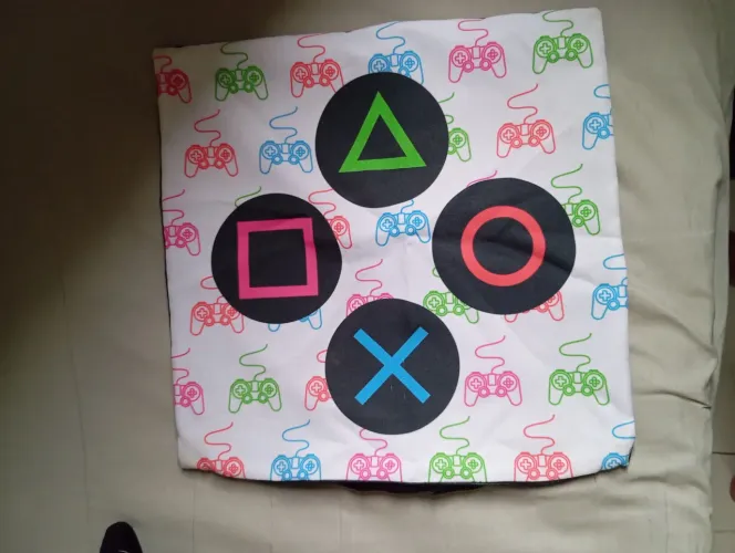 Fronha de travesseiro gamer
