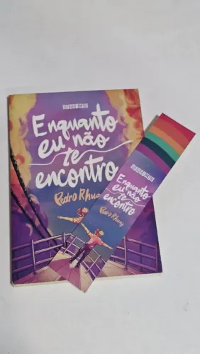 ENQUANTO EU NÃO TE ENCONTRO PEDRO RHUAS LIVRO