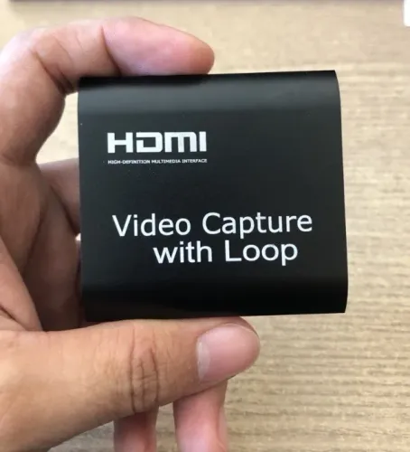 Placa de Captura em Alta Qualidade com Loop HDMI