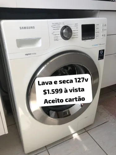 Lavadora e lava e seca 127v