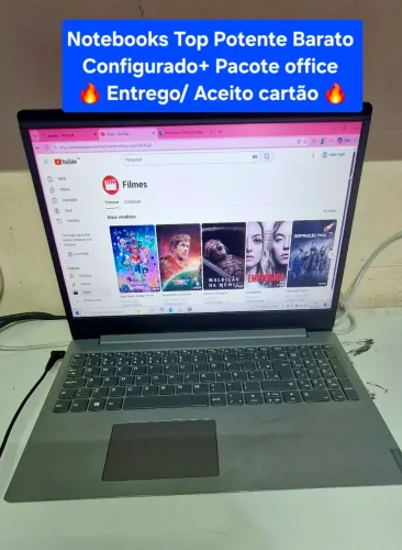 Notebook Tela Grande i5/ SSD/ 8GB/ Entrego parcelo leia