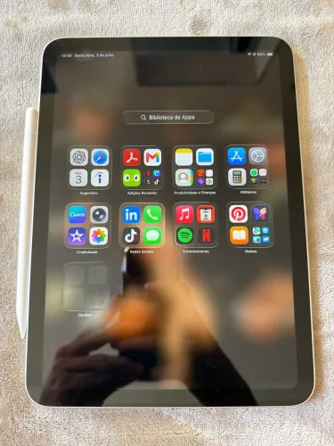 iPad (A16) 128 GB + Apple Pencil | Estado de novo