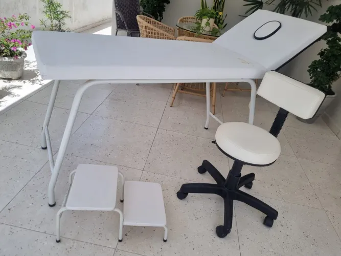 Kit Maca Fixa, Mocho e escada